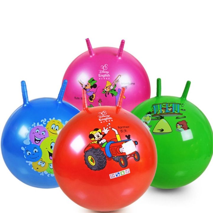 rongjingmall-เด้งเป่าลมได้ลูกบอลย้อนยุคแบบพกพาของขวัญสำหรับเด็ก
