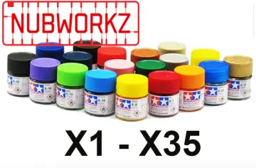 10ml Tamiya Water-Soluble Acrylic Paint X1-X23 Gross Colors