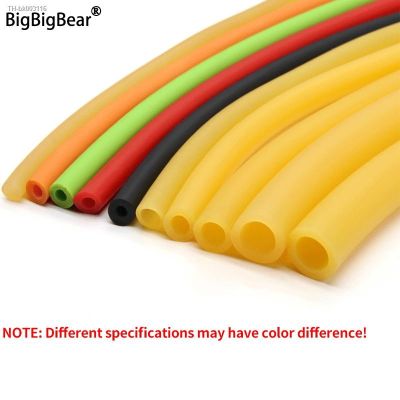 ⊕ 1M/3M Nature Latex Rubber Hoses 1.6 2 3 4 5 6 7 9 10 12 14 17mm High Resilient Elastic Surgical Medical Tube Slingshot Catapult