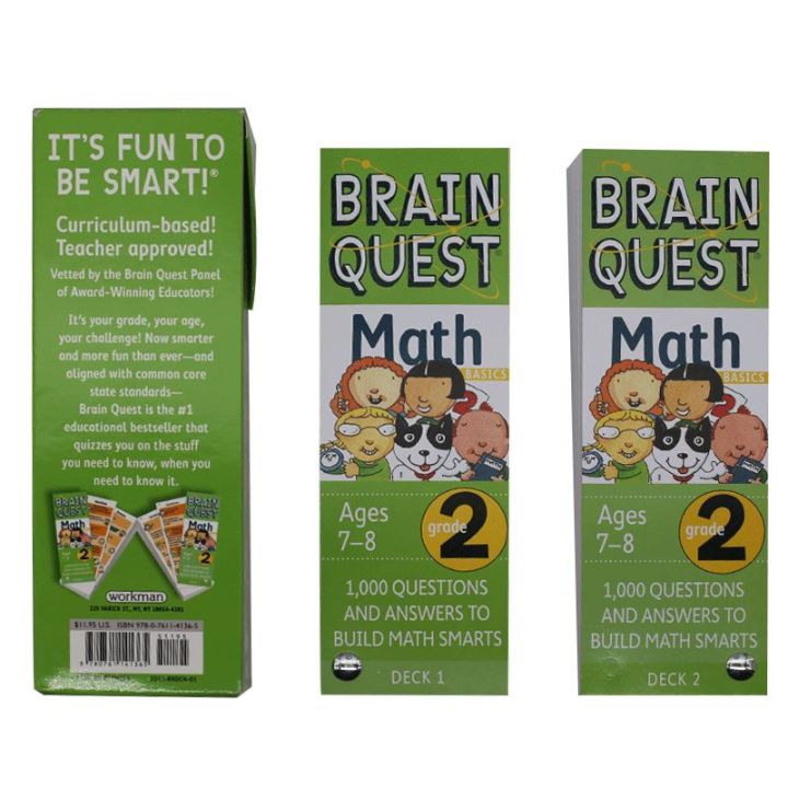 brain-questเกรด2คณิตศาสตร์ภาษาอังกฤษต้นฉบับอเมริกันเด็กประถมทั่วไปคณิตศาสตร์q-amp-aบัตรหนังสือชั้นสองเด็กภาษาอังกฤษขั้นสูงสมองงาน