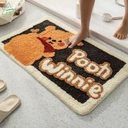 KS Toilet floor mat cartoon bathroom absorbent non