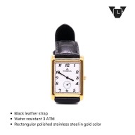 Đồng hồ nam đeo tay vintage chạy pin dáng tank Dugena 4129318 1069 thumbnail