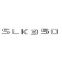 Chrome Shiny Silver SLK 350 Car Trunk Rear Letters Word Badge Emblem Letter Decal Sticker for SLK350