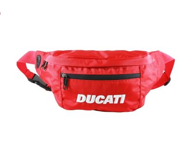 DUCATIกระเป๋าคาดเอวลิขสิทธิ์แท้ดูคาติ ขนาด 28x15x8 cm. DCT49 169 สีแดง