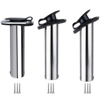 Stainless Steel Flush Mount Fishing Rod Holder 15/ 30 /90 Degree for Boat Accessories Marine