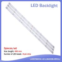 3ชิ้น/เซ็ต8LED แถบแสงไฟ770มม. สำหรับ2600C 43L1600C 43L26CMC L43E9600 Jl D43081330-004bs-m E469119