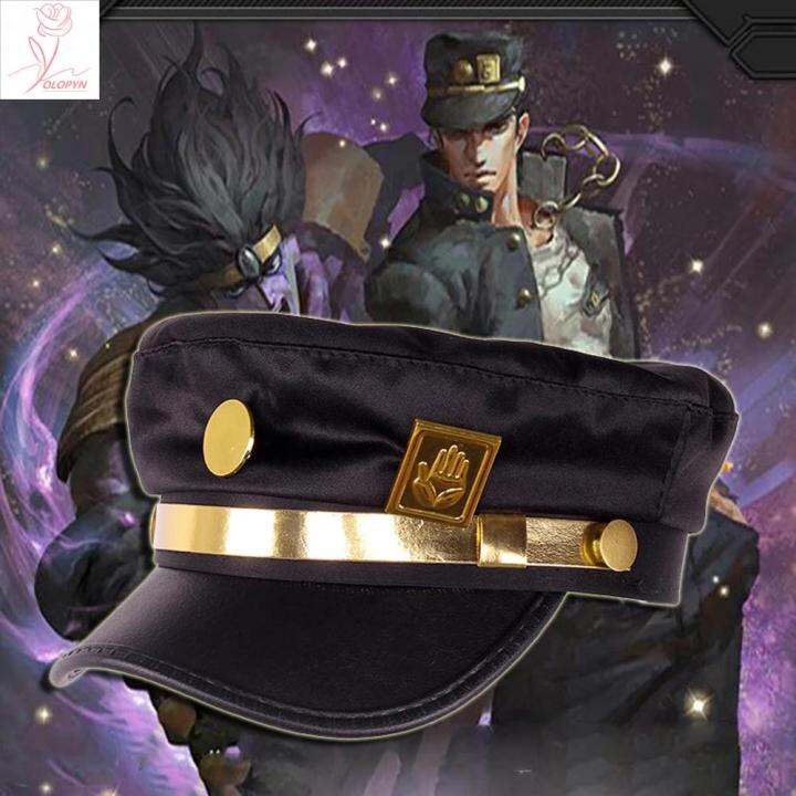 Olopyn Animation Around Army Anime Military Jojo Caps Cosplay Cap Jojos Bizarre Adventure 8352