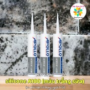 Keo silicone Apollo A100 màu trắng sữa không phù hợp cho những ứng dụng