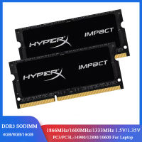 RAM DDR3หน่วยความจำ DDR3L 4GB 8GB 16GB 1600 1333 1866MHz SODIMM หน่วยความจำ PC3-12800 14900 10600แล็ปท็อป1.35 V 1.5V 204Pins โน้ตบุ๊ค RAM