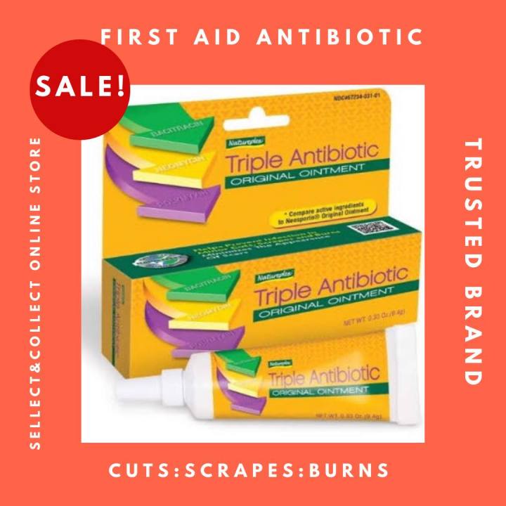 Natureplex Triple Antibiotic Ointment Original First Aid Antibiotic