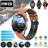 ZZOOI 2022 HW20 ECG+PPG Smart Watch Mens Bluetooth Call Heart Rate Health Monitoring Sports Fitness Tracker Smart Waterproof Watch