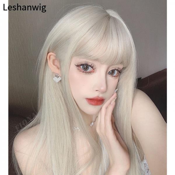 wig-womensjklong-straight-hair-internet-celebrity-realistic-light-pink-naturallolitaelegant-fluffy-korean-hairstyle-full-head-wig
