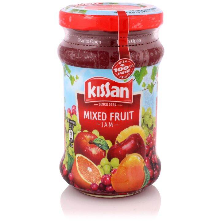 Kissan Mixed Fruit Jam (100 Real Fruits) 200gm 500gm Lazada