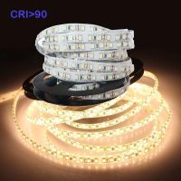 CRI 90 5m 600 LED 2835 Highlighted LED Strip 5m24V 12V Flexible Light 120 LED/m High brightness LED Strip White/Warm White