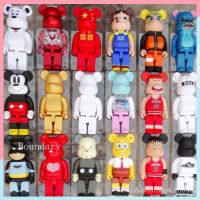 Ready stock ของเล่นฟิกเกอร์ Bearbrick 400% ขนาด 28 ซม. xs