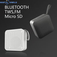 ลำโพง TWS Mini อเนกประสงค์แบบพกพาใช้งานได้นานคลังสินค้าพร้อมลำโพงไร้สาย F12พร้อมช่องเสียบบัตรปลั๊กอินวิทยุ FM