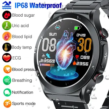 For Huawei GT4 Pro Smart Watch Men ECG Blood Sugar Uric Acid Monitor  Smartwatch 2023 New Bluetooth Call Fitness Tracker Watches