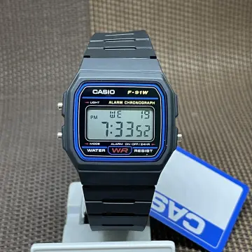 Casio hot sale f91w stopwatch