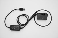 5V USB Cable Adapter + LP-E5 LPE5 Dummy Battery  DR-E5 DRE5 DC Coupler For Canon EOS 450D 500D 1000D XS Xsi T1i