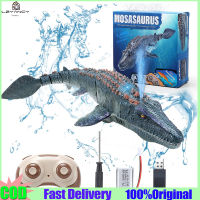 Lzyancyz เรือไดโนเสาร์บังคับสำหรับเด็ก,เรือ Mosasaurus ของเล่นดำน้ำ Rc เรือพร้อมสเปรย์น้ำสำหรับสระว่ายน้ำทะเลสาบห้องน้ำอ่างอาบน้ำของเล่นป้องกันมหาสมุทร【cod】