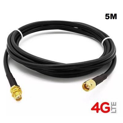 RG58 Cable Low Loss 5 เมตร สายอากาศ 4G Router 5M Antenna Extension