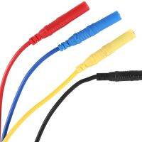 TL320 Length 2.0Meters High Quality 13AWG Flexible Silicone Test Leads 4Mm Straight Plug on Both Ends Replacement Accessories