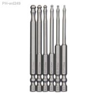 ▼♝ 1pc 100mm Long Ball End Hex Screwdriver Bit Metric Hex Bit Magnetic Batch Head High Hardness Hexagon Socket Screwdriver Bit