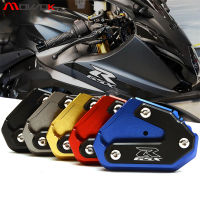 สำหรับ Suzuki GSXR 600 GSX-R 600 GSXR 750 GSXR 1000 R/x Gsx-R 1000 2009-2022 CNC รถจักรยานยนต์ขาตั้งเท้าด้านข้างแผ่นขยายรองรับแผ่นขยาย