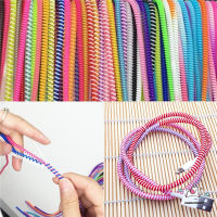 1.4M USB Data Cable Protection Rope Plastic Accessories For Mobile Phone Data Line Cable Winder Organizer