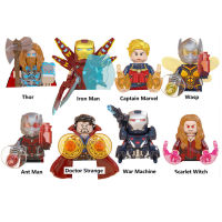 Blocks Mecha Figures Building Blocks Spider Man Bricks Mini Toys For Kids Birthday Gifts