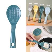 Non Stick Rice Spoon Food Grade Melamine Resin Stand Melamine Tableware Rice Shovel Spoon Kitchen Supplies With Vertical Handle