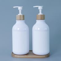 500ml Refillable Soap Dispenser Leak-proof Empty PET Sealed Well Shampoo Body Wash Dispenser Bottle for Shower