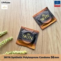 LifeStyles® SKYN Synthetic Polyisoprene Condoms 56 mm 5, 10 or 20 Pieces ถุงยางอนามัย สำหรับผู้ที่มีอาการแพ้น้ำยาง