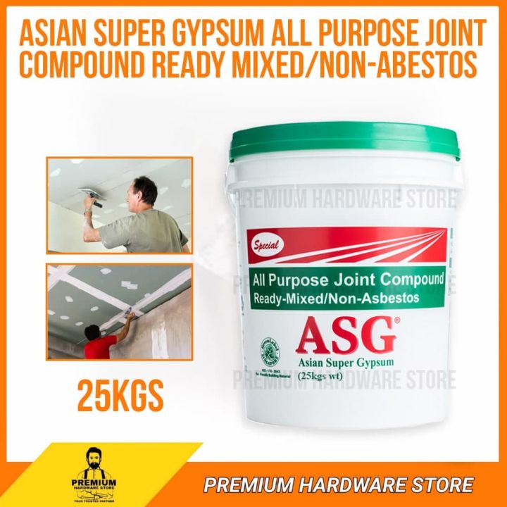 ASG Joint Compound 25kg Wall Repair Cement Plaster Ceiling Stopping