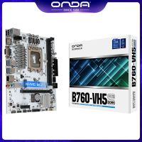 เมนบอร์ด VH5 B760 LGA 1700รองรับ I3 Intel คอร์/I5/I7/I9 12th 13th โปรเซสเซอร์สองแชนเนลเมมโมรี่ DDR5 B760-VH5