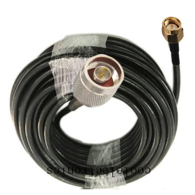 RG58 50-3 SMA Male to N Male Connector RF Coaxial Coax Wires Cable 50cm 1/2/3/5m 10m 15M 20M 30M
