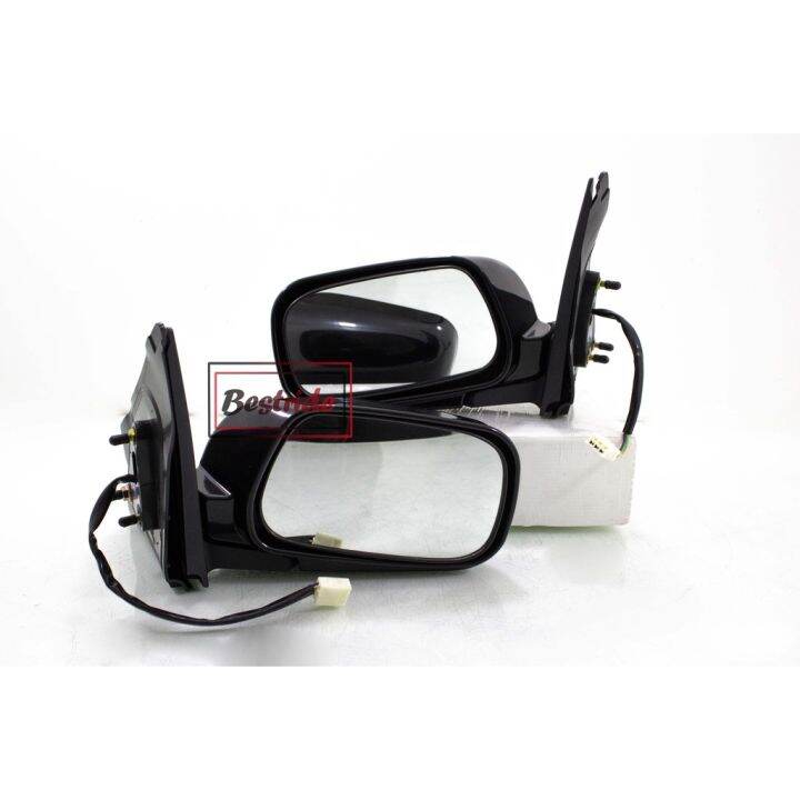 Right/Left Black Side Mirror Toyota Vios 2004 NCP42 Electric Folding
