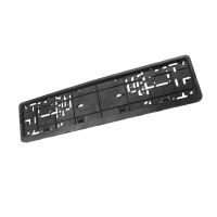 ◇♛ Car License Plate Frame Cover Holder EU Car License Bracket Car Tag Covers Fits EU Standard Cars Easy Installation 53x13x2cm