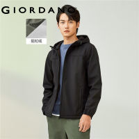 Giordano เสื้อแจ็คเก็ตแขนยาวผู้ชาย เสื้อคลุมแขนยาวผช เสื้อกันลม กันน้ำ ลุคสตรีท 13072613