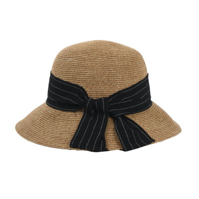 HOAREE Summer Hat Straw Womens Sun Hat Blue Bowknot Sun Visor Wide Brim Spring Designer Brand Dome Collapsible Bucket Hat
