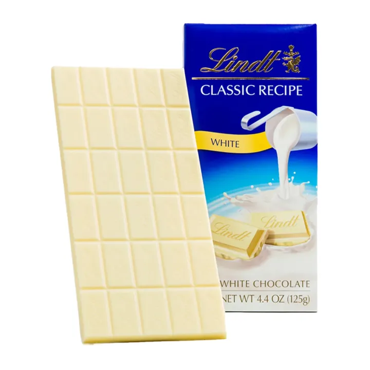 Lindt Classic Recipe White Chocolate 125g Lazada Ph 