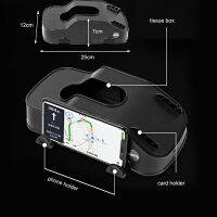 กล่องใส่กระดาษทิชชู่หน้าสำหรับรถยนต์,พร้อมช่องใส่บัตรอเนกประสงค์