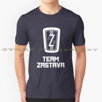 เสื้อยืดเสื้อเชิ้ตสไตล์วินเทจแฟชั่น Zastava-Skidmark Edition เสื้อยืด Zastava 101 Yugo Fiat Finalgear Skidmark