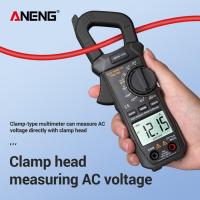 ZZOOI ANENG ST209 Digital Multimeter Clamp Meter 6000 counts True RMS Amp DC/AC Current Clamp tester Meters voltmeter 400v Auto Range