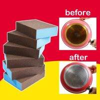 1/2/4PC Sponge Eraser Emery Removing Rust Cleaning Descaling Rub for Pot Dish Accessories