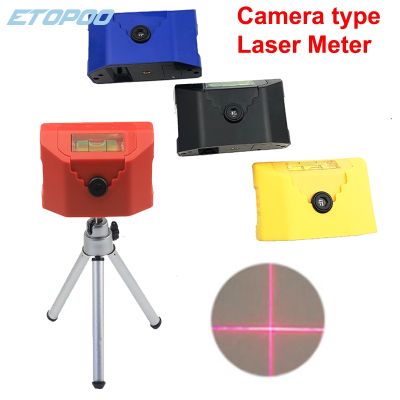 【cw】 New brand camera style Infrared Level Leveler Digital Indicator Rotation cross tool