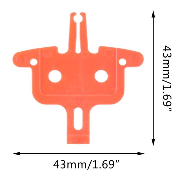 จักรยานเบรค-spacer-จานเบรกความดันน้ำมันชิ้นส่วนจักรยาน-mtb-ป้องกันที่ว่างเปล่า-pinch-ขี่จักรยานซ่อมเครื่องมือ-protector-พลาสติกแผ่นสำหรับ-shimano
