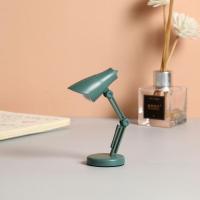 1Pcs Mini LED Table Lamps Portable Folding Night Lights Magnetic Book-clip Lamps Creative Cute Small Desk Lamp Indoor Lighting