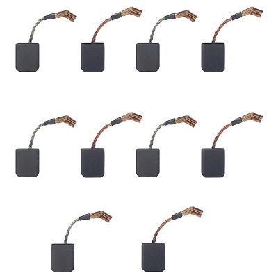10 Pcs N257540 Carbon Brushes Parts Accessories DWE402W DWE402K DWE8300S DWE8310S DWE402G DWE4214 Angle Grinder Parts Rotary Tool Parts Accessories