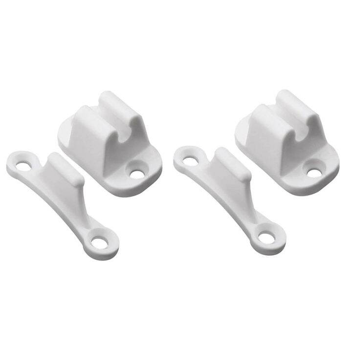 Caravan RV Motorhome Main Door Gate Push Catch Retainer Clip Holder